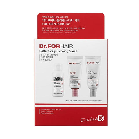 Dr.FORHAIR Folligen Starter Kit (55ml + 30ml + 30ml) - Discontinued - Giveaway