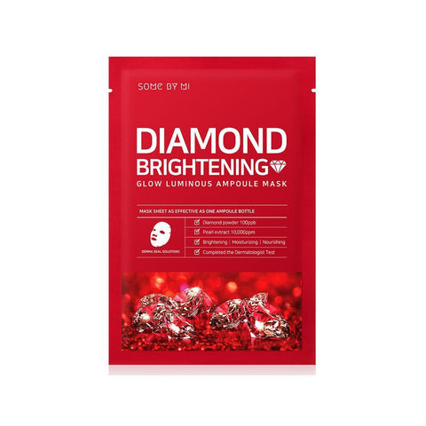 Some By Mi Diamond Brightening Glow Luminous Ampoule Mask (1pc) - Clearance