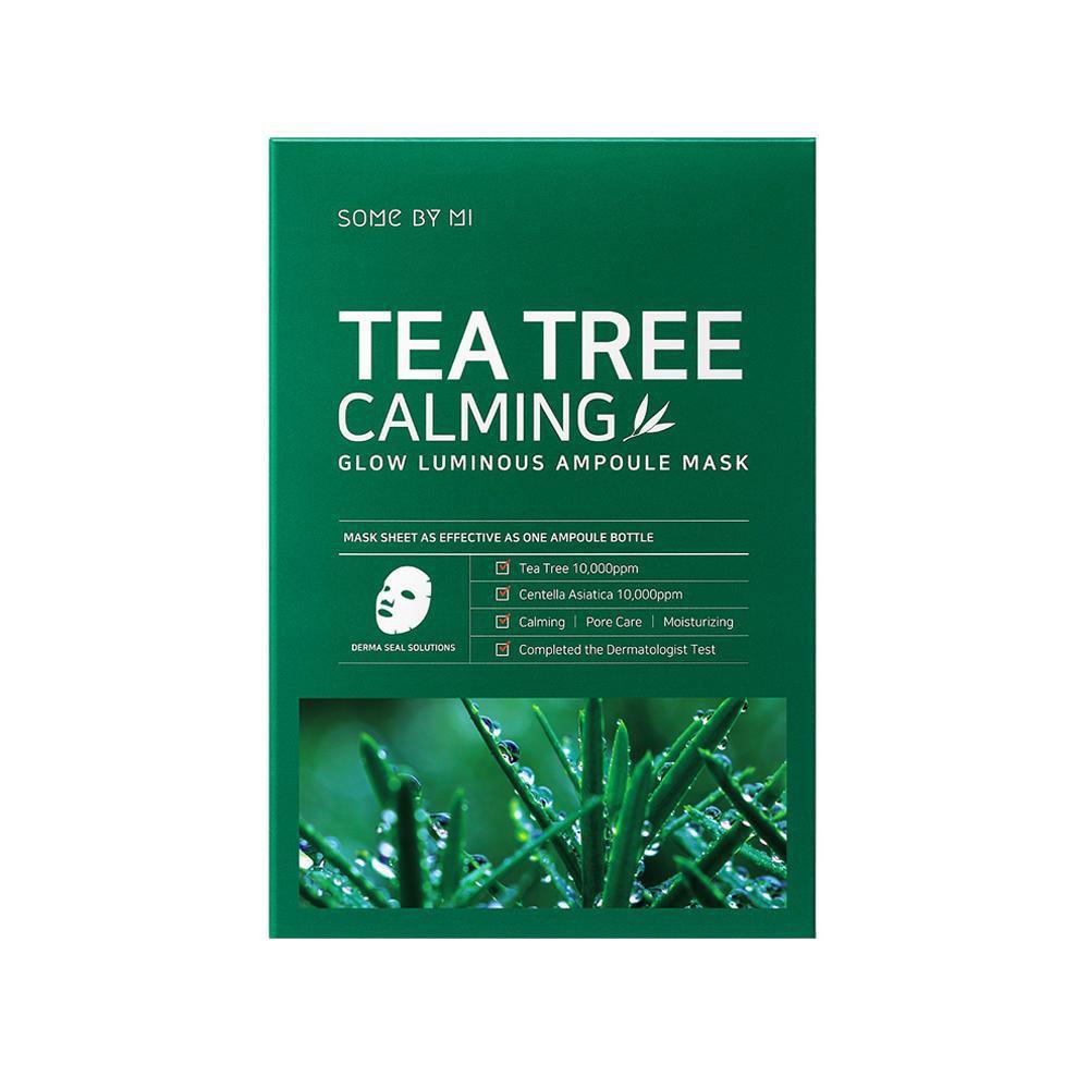 Some By Mi Tea Tree Calming Glow Luminous Ampoule Mask (10pcs) - Clearance