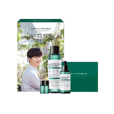 Some By Mi Yook Sungjae Limited Edition (30 Days Miracle Toner + Serum) - Clearance
