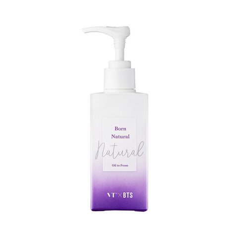 VT Cosmetics Born Natural Oil To Foam (160ml) - Giveaway