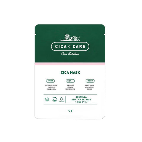VT Cosmetics Cica Mask Pack (10pcs) - Clearance