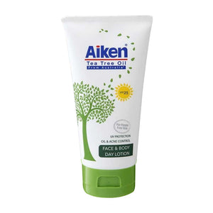 Aiken Tea Tree Oil Face & Body Day Lotion (150g) - Clearance