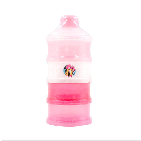 Disney 4 Tier Milk Powder Container Pink (1pcs) - Giveaway
