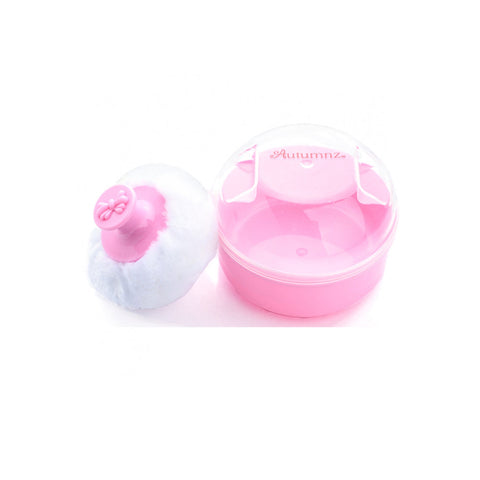 Baby Powder Puff & Container Pink (Set) - Giveaway