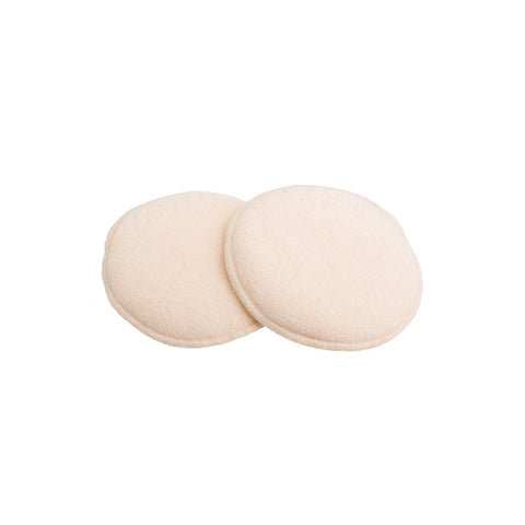 Basic Lacy Washable Breastpads Nude Lace (6pcs) - Clearance