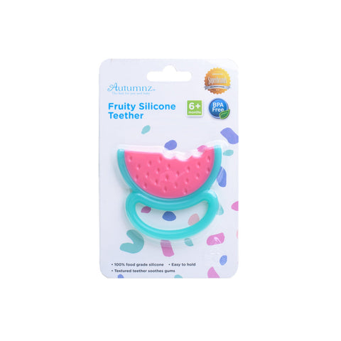 Fruity Silicone Teether Watermelon (1pcs) - Clearance