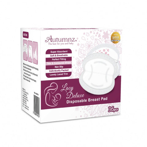 Lacy Deluxe Disposable Breastpads (36pcs)