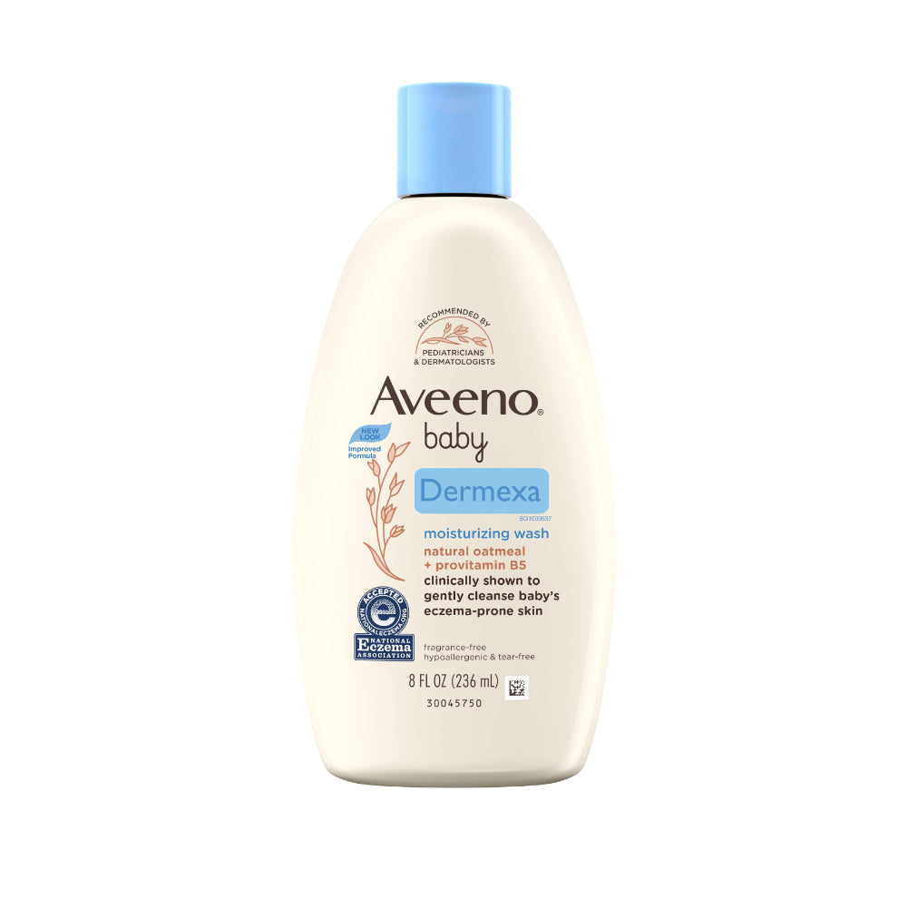 Aveeno Baby Dermexa Moisturizing Wash (236ml) - Clearance