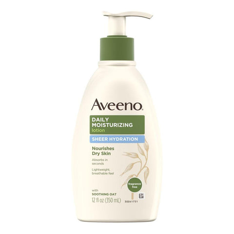 Aveeno Daily Moisturizing Lotion Sheer Hydration (350ml) - Clearance
