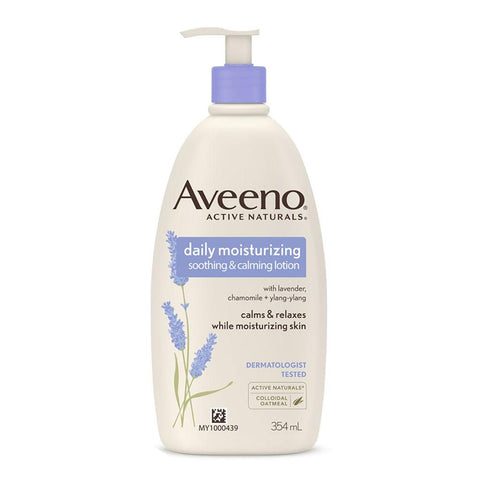 Aveeno Daily Moisturizing Soothing & Calming Lotion (354ml) - Giveaway