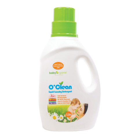 Baby Organix O’Clean Liquid Laundry Detergent (1L) - Clearance