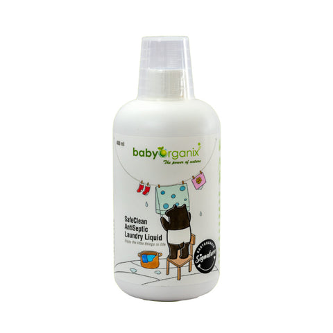 Baby Organix SafeClean Antiseptic Laundry Liquid (400ml) - Giveaway