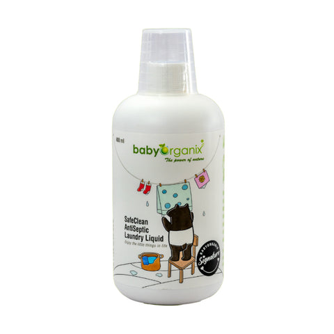 Baby Organix SafeClean Antiseptic Laundry Liquid (50ml) - Clearance