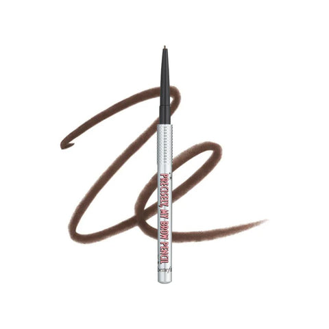Benefit Cosmetics Mini Precisely, My Brow Eyebrow Pencil #4 Warm Deep Brown (0.026g) - Clearance