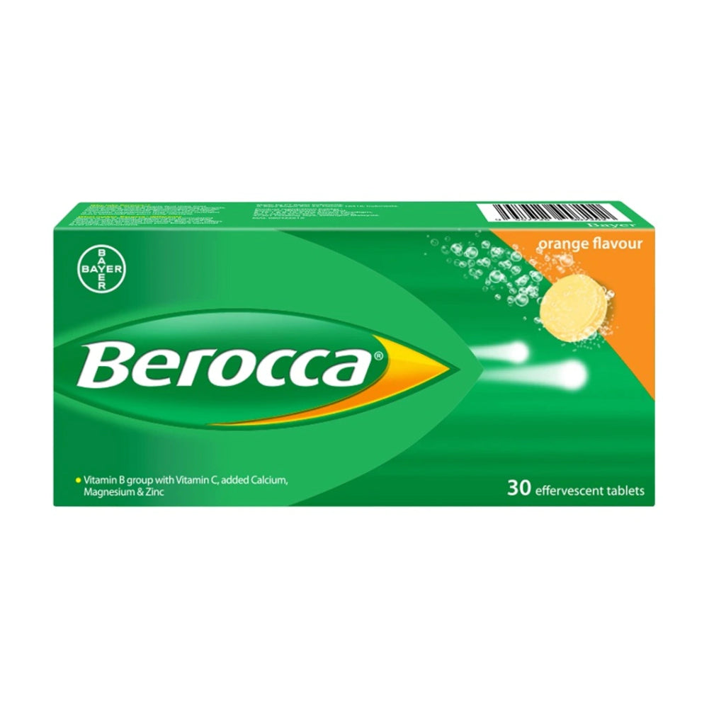 Berocca Effervescent Tablets Orange (30tabs)
