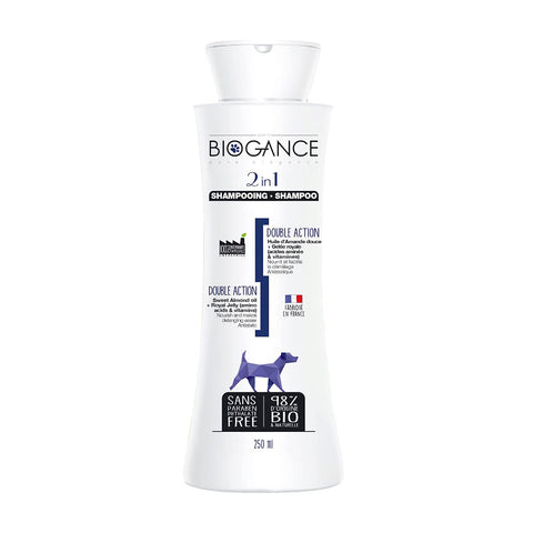 BIOGANCE 2 In 1 Conditioning Shampoo (250ml) - Clearance
