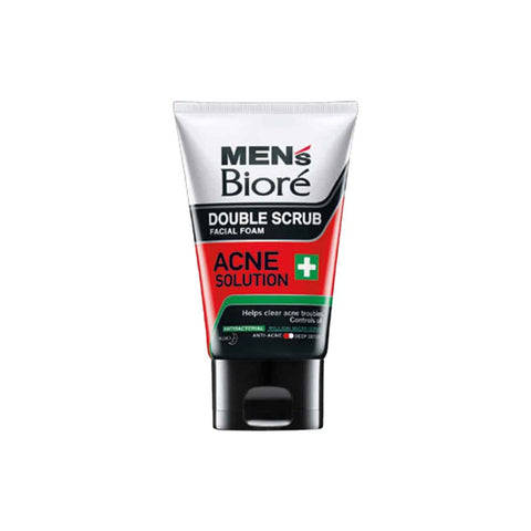 Biore Acne Solution Double Scrub Facial Foam (50g) - Giveaway
