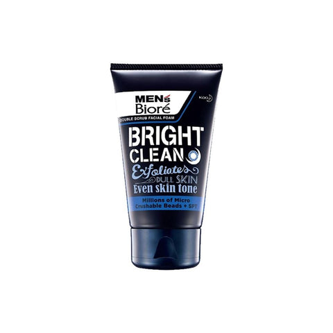 Biore Bright Clean Double Scrub Facial Foam (50g)
