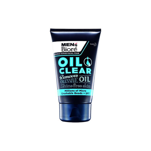 Biore Oil Clear Double Scrub Facial Foam (50g) - Clearance