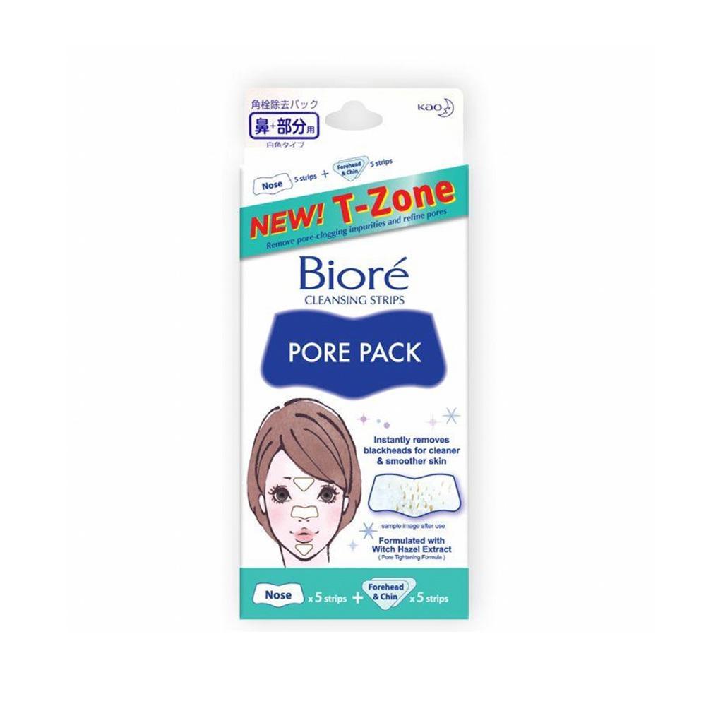 Biore Pore Pack T-Zone (10pcs) - Giveaway