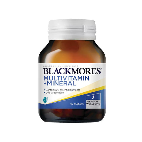 BlackMores Multivitamin + Mineral (60caps) - Giveaway