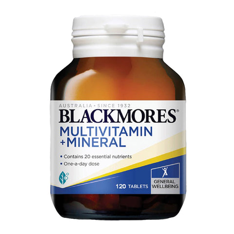 BlackMores Multivitamins + Mineral (120caps) - Clearance