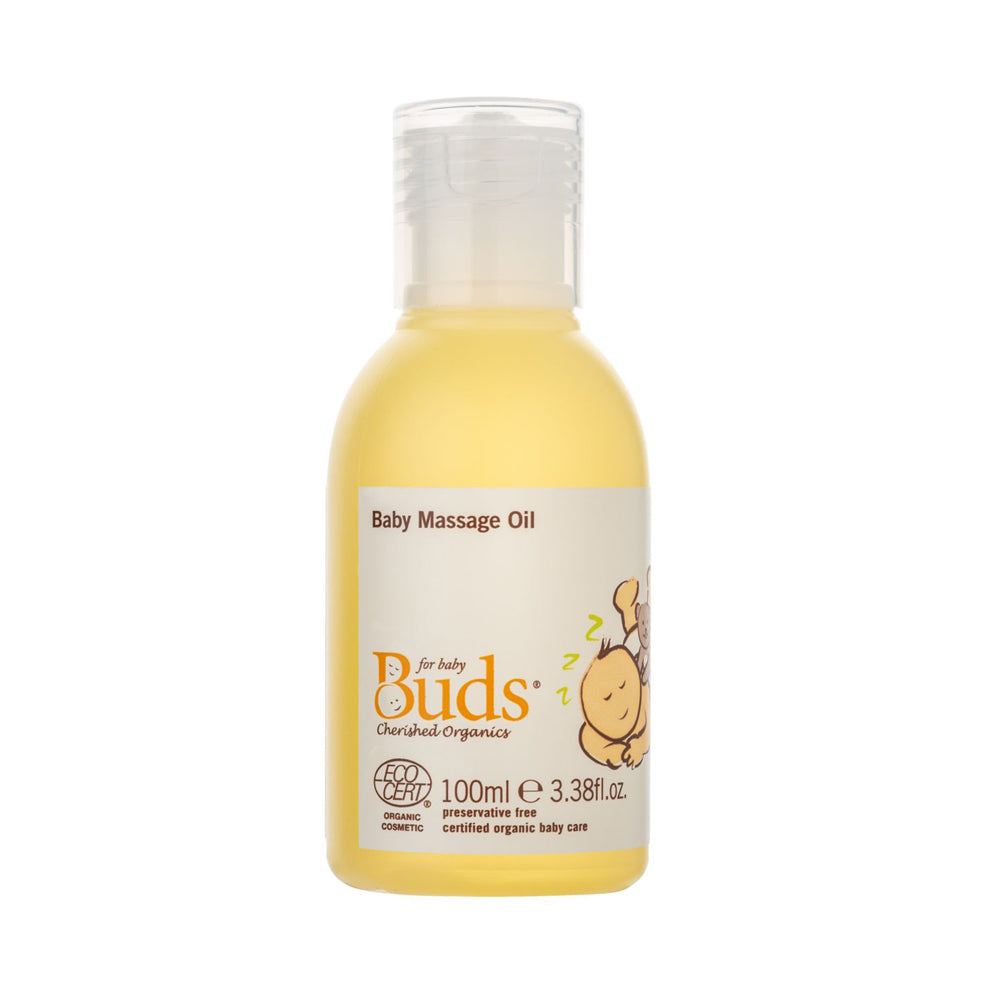 Buds Organic Baby Massage Oil (100ml) - Clearance