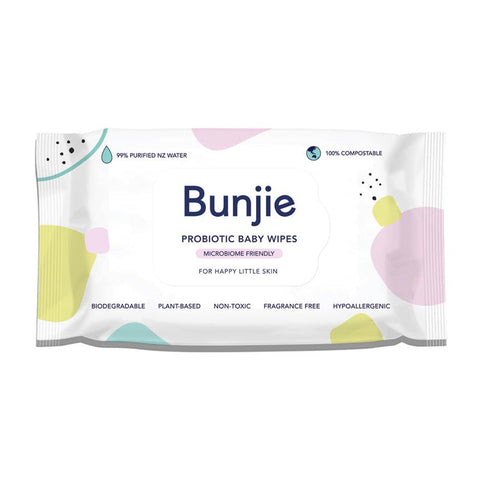 Bunjie BABY Probiotic Baby Wipes (80pcs) - Clearance
