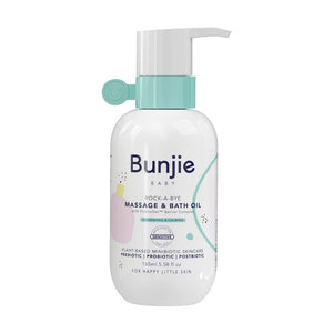Bunjie BABY Rock-A-Bye Massage & Bath Oil (165ml) - Clearance