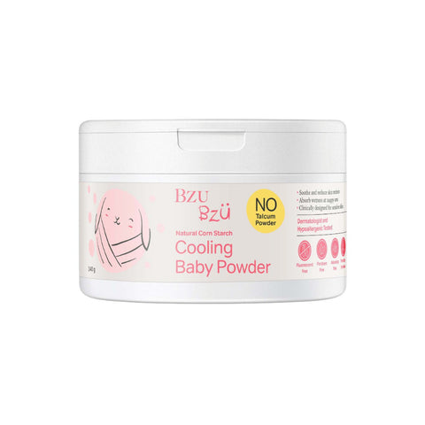 BZU BZU Cooling Baby Powder with Puff (140g) - Clearance