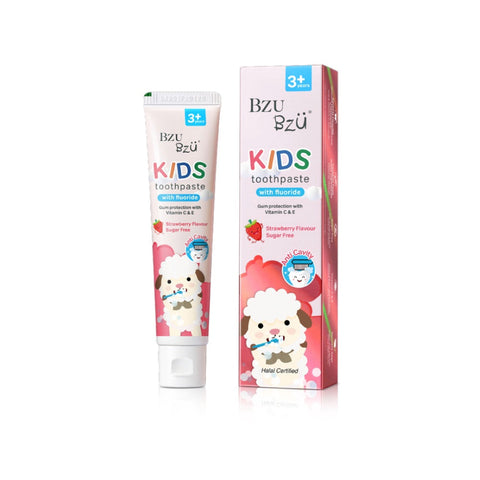 BZU BZU Kids Toothpaste Strawberry (50g) - Clearance