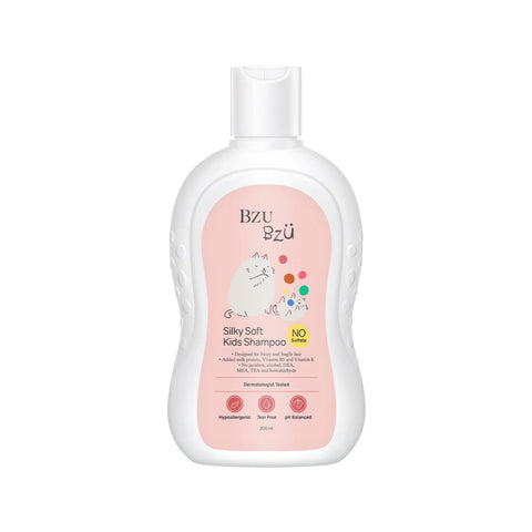 BZU BZU Silky Soft Kids Shampoo (200ml) - Clearance