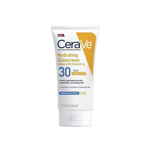 CeraVe Hydrating Sunscreen Broad Spectrum SPF30 (50ml) - Giveaway