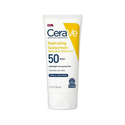 CeraVe Hydrating Sunscreen Broad Spectrum SPF50 (150ml) - Giveaway