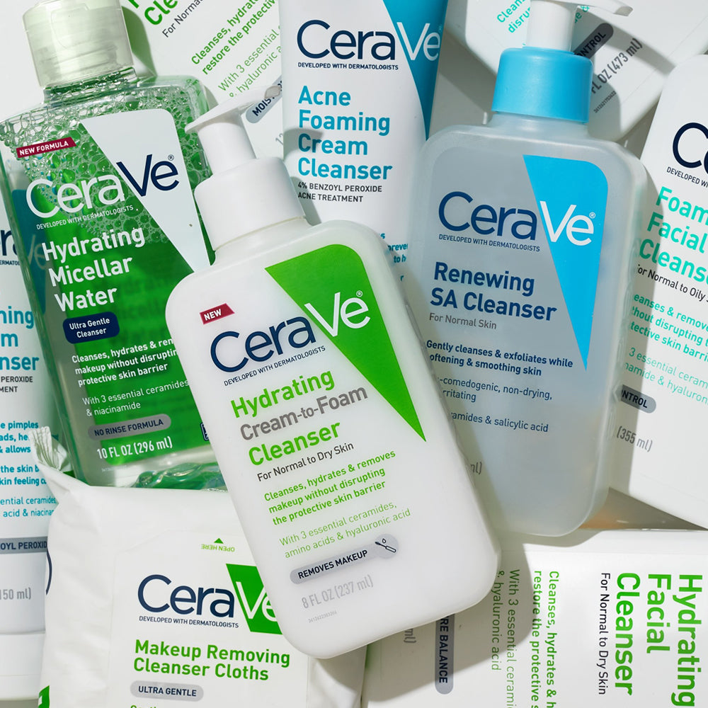 CeraVe Renewing SA Cleanser (237ml) - Threebs Malaysia | Health