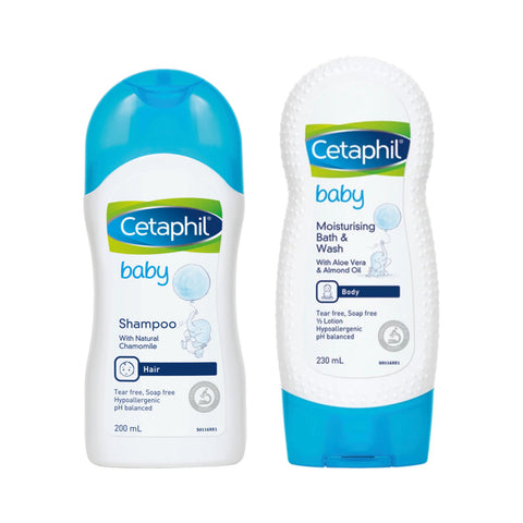 Cetaphil Baby Body Wash & Shampoo Value Pack (Set) - Clearance