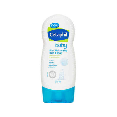 Cetaphil Baby Moisturising Bath and Wash with Aloe Vera & Almond Oil(230ml) - Giveaway