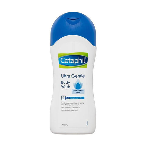 Cetaphil Ultra Gentle Body Wash (500ml) - Clearance