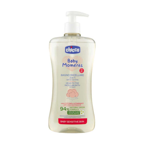 Chicco Baby Moments Head-To-Toe Micellar Bath (500ml) - Giveaway
