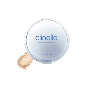 Clinelle Oil Free Smoothing Compact Powder SPF18 #Ivory (1pcs) - Clearance