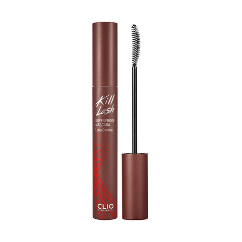 CLIO Kill Lash Superproof Mascara Long Curling #BR02 Rose Brown (1pc) - Clearance