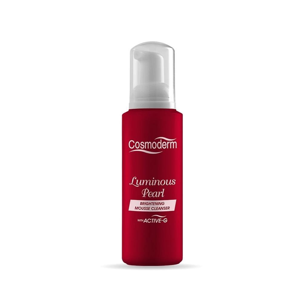 Cosmoderm Luminous Pearl Brightening Mousse Cleanser (100ml) - Clearance