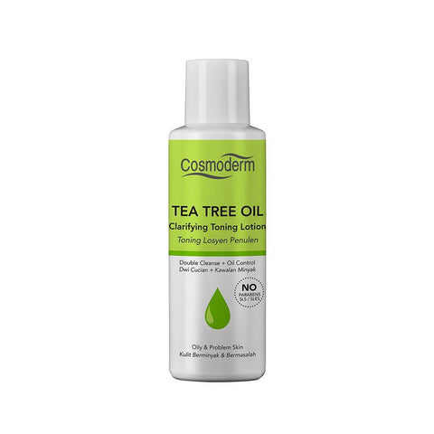 Cosmoderm Tea Tree Oil Clarifying Toning Lotion (100ml) - Giveaway
