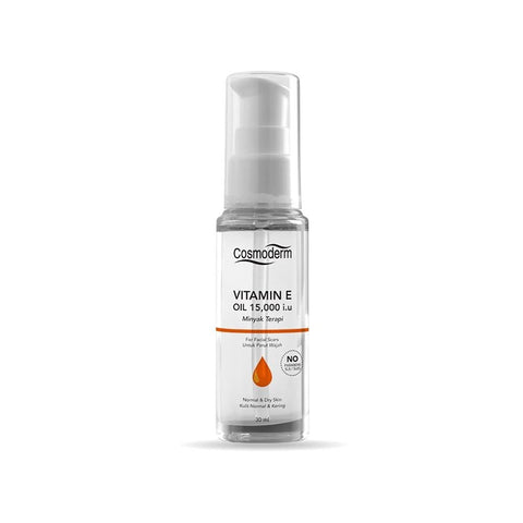 Cosmoderm Vitamin E Oil 15,000 I.U (30ml) - Clearance