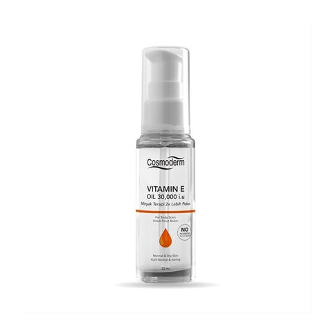 Cosmoderm Vitamin E Oil 30,000 I.U (30ml) - Clearance