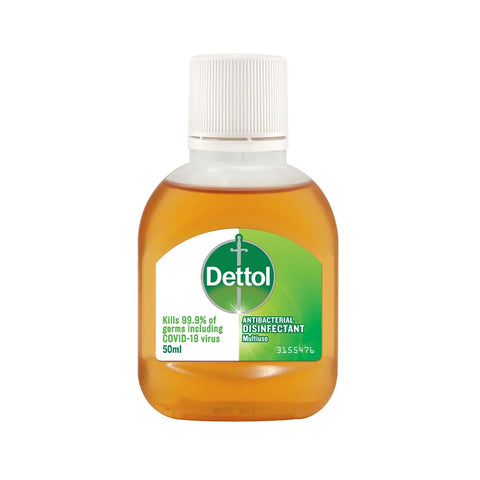 Dettol Antiseptic Disinfectant Household Grade (50ml) - Clearance