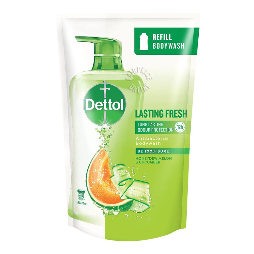 Dettol Lasting Fresh Antibacterial Bodywash Refill (850ml)