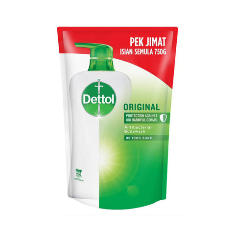 Dettol Original Antibacterial Bodywash Refill (750g) - Clearance