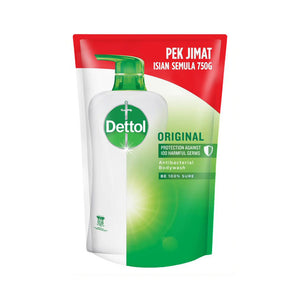 Dettol Original Antibacterial Bodywash Refill (750g)